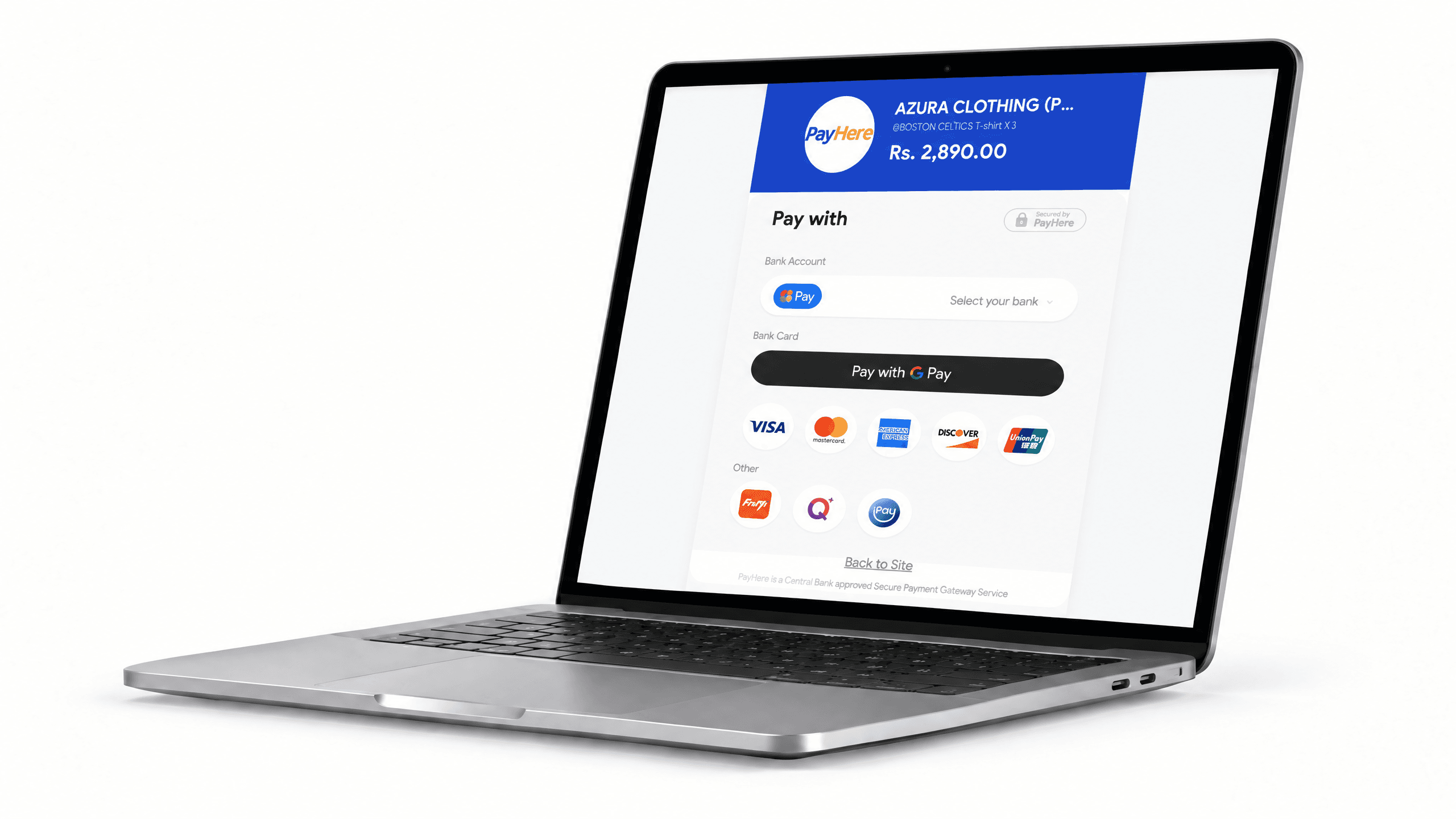 PayHere client logo